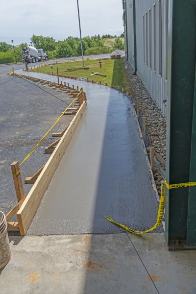 Cost of Concrete Sidewalk Paving in Frederick